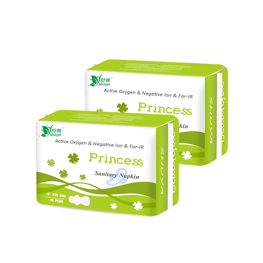 2021 New Concept Bamboo Raw Materials Sanitary Napkins Ladies Sanitary Pads