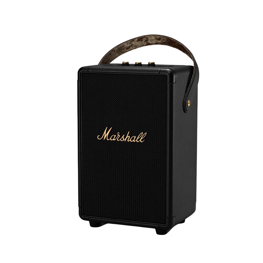 Портативный внутренний/наружный беспроводной динамик Marshall Tufton, bluetooth-динамик, черный и латунный, более 20 часов работы IPX2