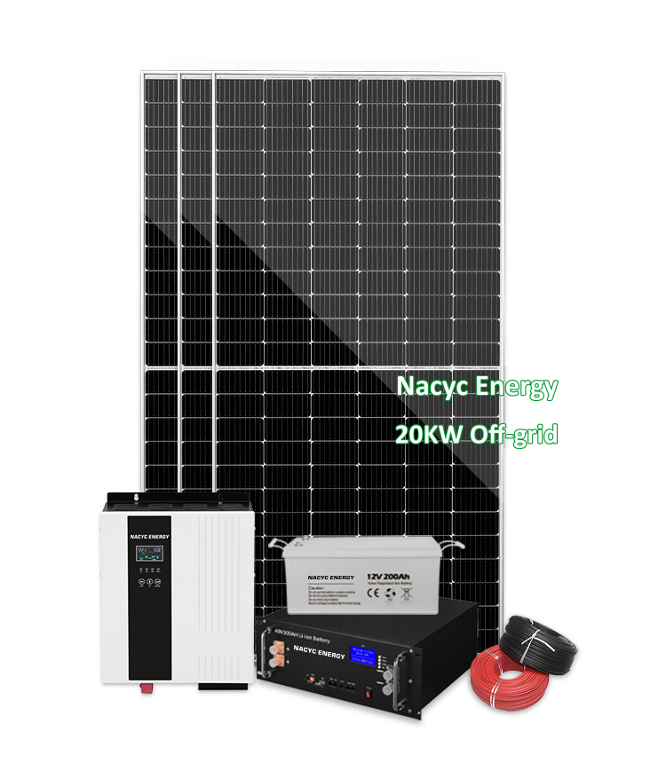 Alternative Green Energy Complete Solar Power System Off Grid Hybrid Grid Tied 5KW 6KW 7KW 8KW 12KW 15KW
