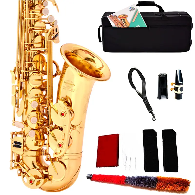 Melen Wholesale Cheap Professional Tenor Sax Soprano Sachs Chinese With Accessories Brass Alto Saxophone