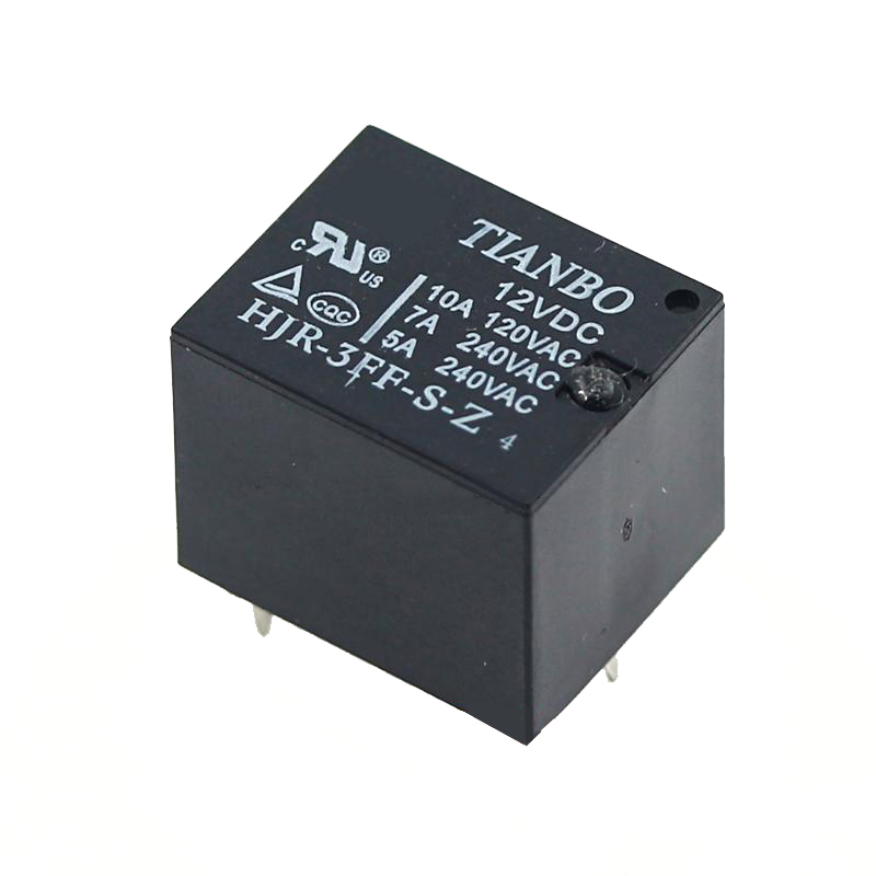 T73 реле 12V 10A 4 фута HJR-3FF-S-H 12V