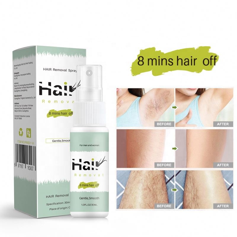30ml Pansly 8 Mins Off крем для удаления волос для лица, тела, лобка, волос для депиляции, бороды, бикини, ног, подмышки, безболезненный спрей для удаления волос
