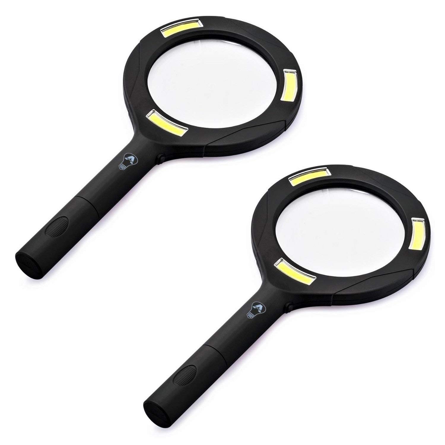 Portable COB Magnifying Glass With LED Light