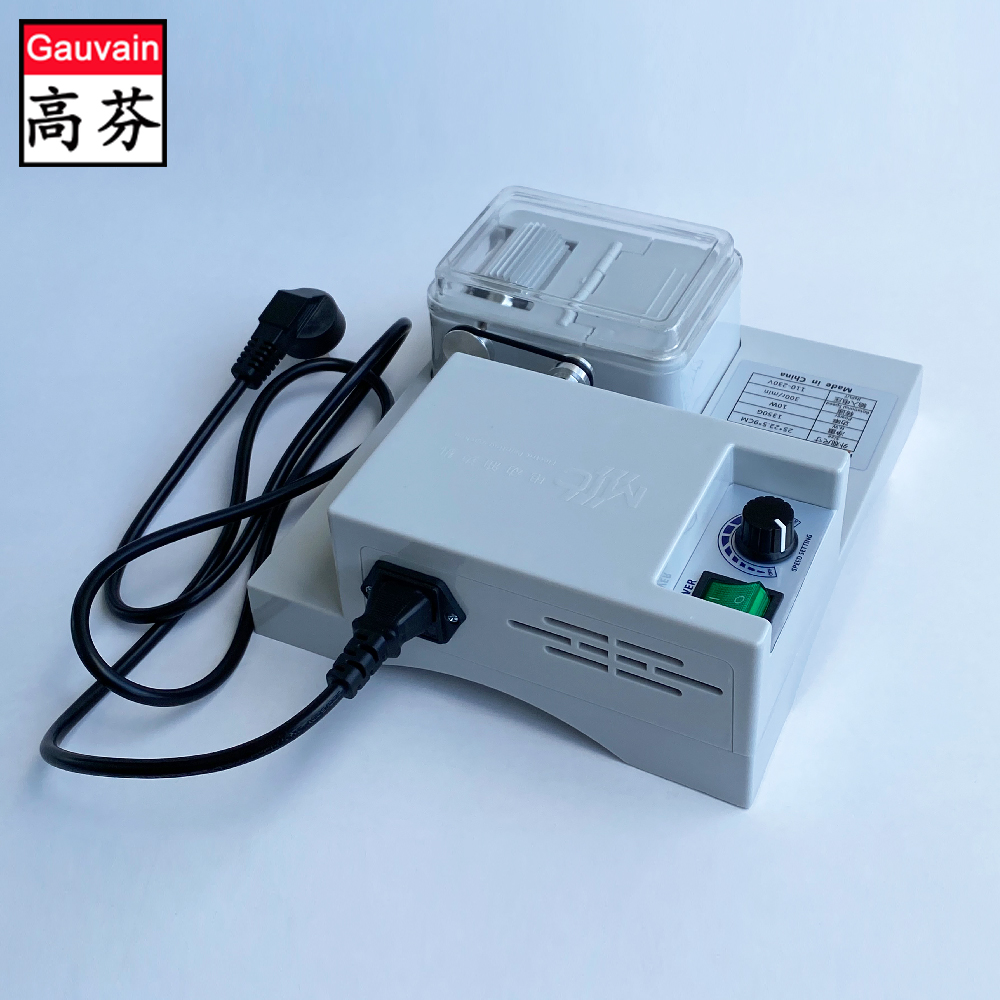 Electric single side leather edge dyeing machine half-automatic belts edge coloring painting box