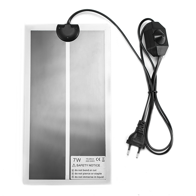 220-240V 7W Pet теплый нагреватель рептилий питомец грелку рептилия Виварий с термостат контроллер Террариум теплый нагреватель