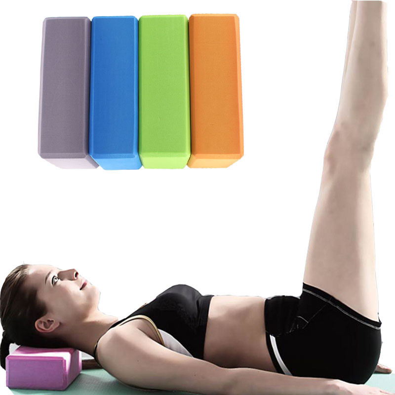 High Quality Wholesale Finess Customized Logo Pattern Eva Foam Marble Yoga Block