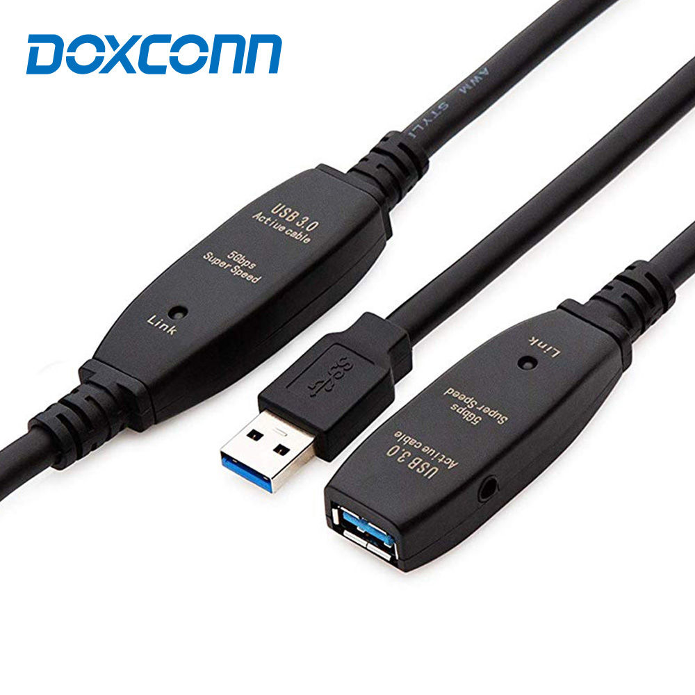 5 м 10 м 15 м 20 м 25 м Активный ретранслятор usb кабель «штырь-гнездо» супер скорости передачи usb Удлинительный кабель 30 м с усилителем сигнала