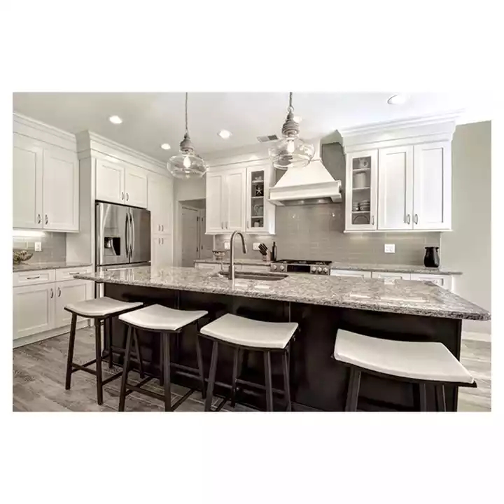 Prima High Quality Customized Class Cabinet Set And Kitchen Cabinet Accessories Solid Wood Kitchen Cabinet