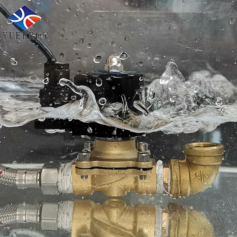 Высококачественная футболка спринтом "brass водонепроницаемый 3/4 дюймовый электромагнитный клапан