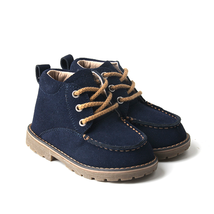 Hard Soles Colorful Shoes Skidproof Leather Fashion Wholesale Kids Boots