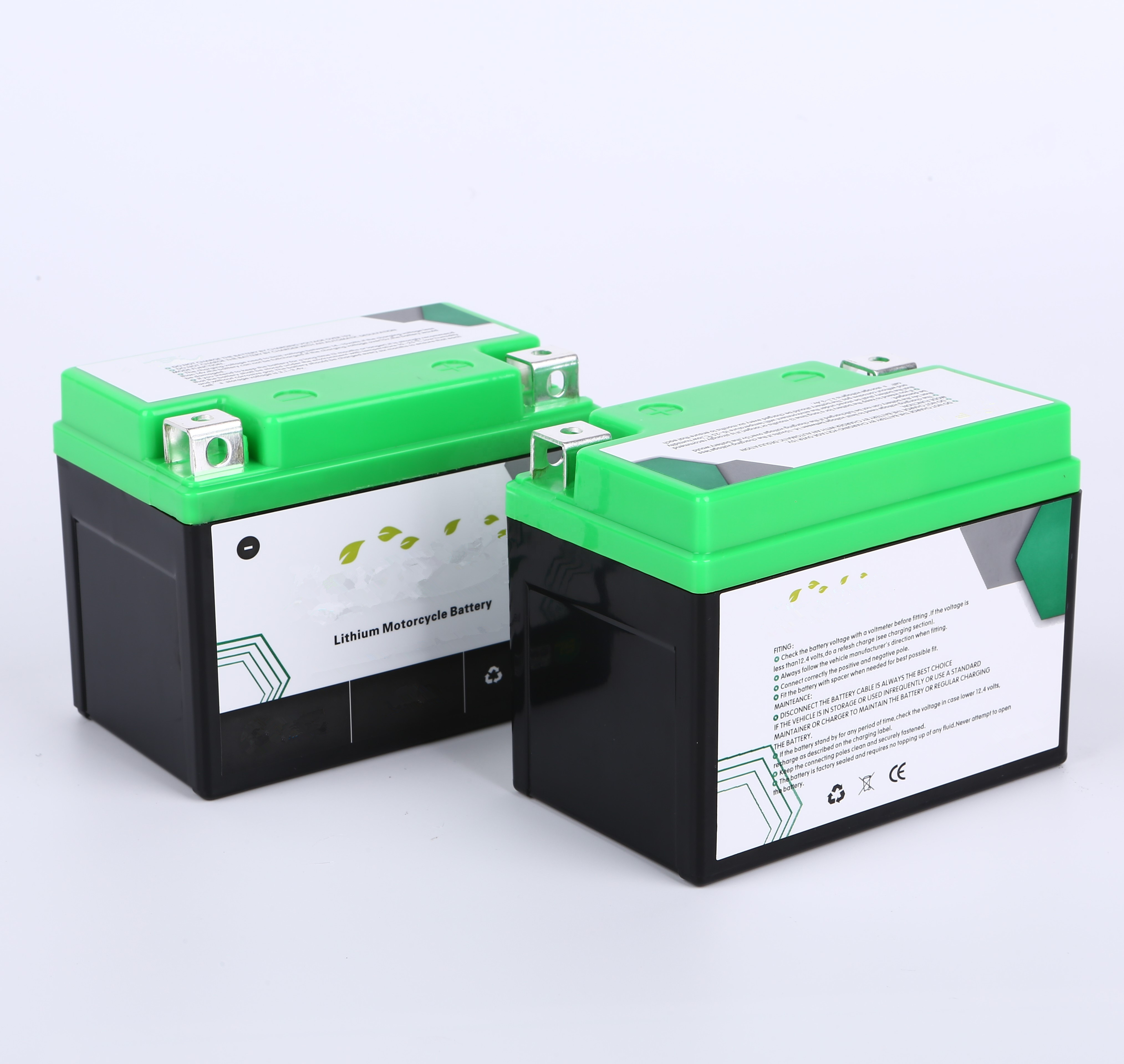 Lithium Motorcycle Battery 12.8v 1600mah Motorcycle Starter Cca90 Long Cycle Life