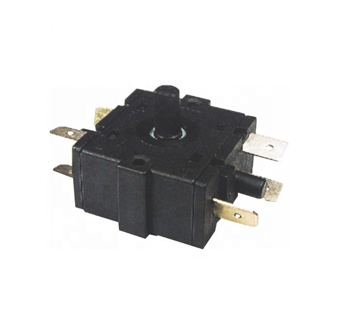 Sajoo мгновенный поворотный переключатель 16A 250VAC 5 Pin 3-х позиционный Электрическая безопасность в черном корпусе SMD печи поворотные переключатели