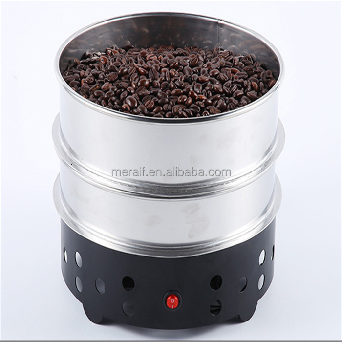 Fatory wholesale Double-layer Electric Coffee Bean Heat Dissipation Cooling Machine 304 Stainless Steel Coffee Bean Cooler