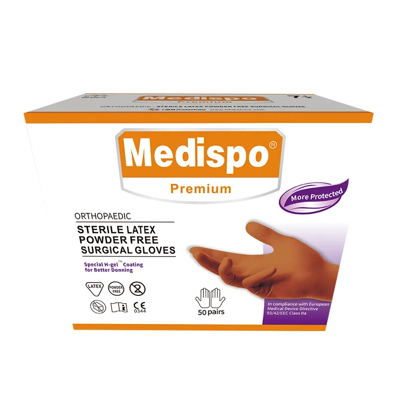 Hospital Doctor Use Sterile Orthopedic Powder Free Medical Surgical Gloves Cheap Price