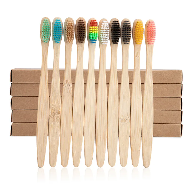 Professional factory wholesale bamboo bambu toothbrush brushes tooth