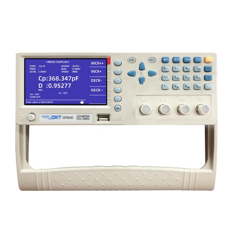 CKT8100 LCR измеритель емкости, сопротивления и индуктивности ESR тестер