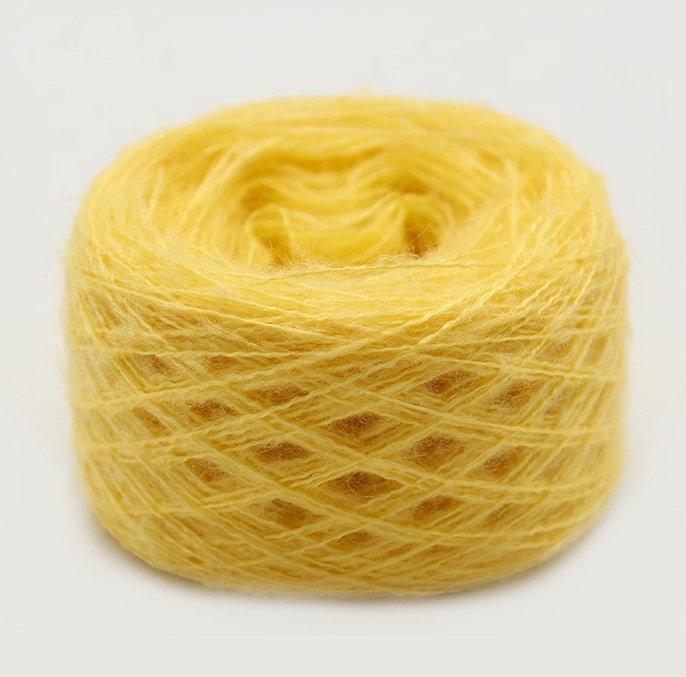 Factory wholesale free samples various colors Acrylic Mohair Wool Yarn 1/13NM 100%Acrylic Yarn