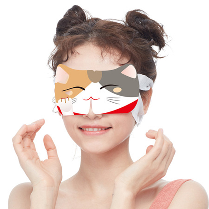 CSI Trending Hot Sale Eye Heat Pad Steam Mask Eyemask Custom Self Heating Warm Sleep Instant Eye Mask
