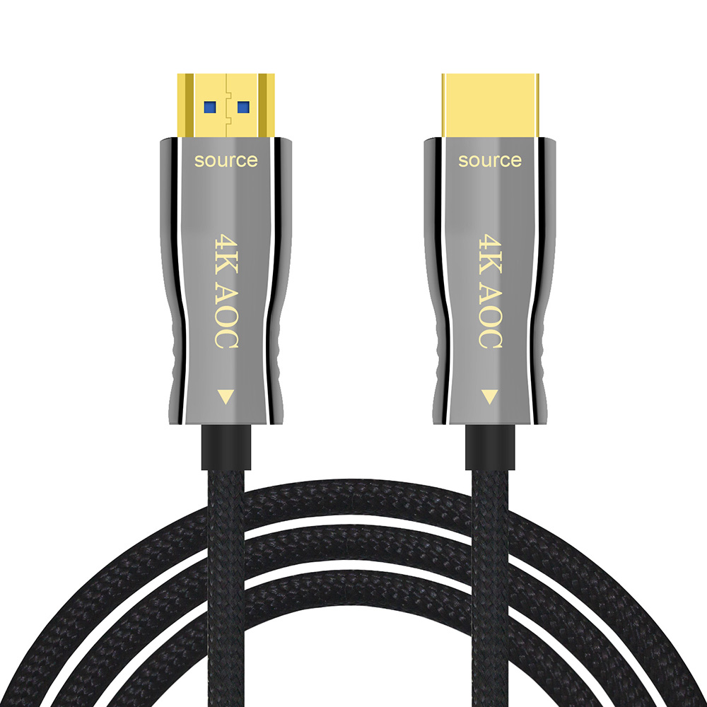 Оптоволоконный HDMI-кабель xanuan 5 м-200 м 4K 60 Гц, Премиум HDMI тонкий и гибкий 18 Гбит/с HDCP2.2 подходит для Apple TV, HDTV