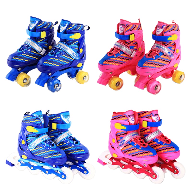 China Top 1 Hot Selling Full Flashing Roller Inline One Wheel Skating Shoes