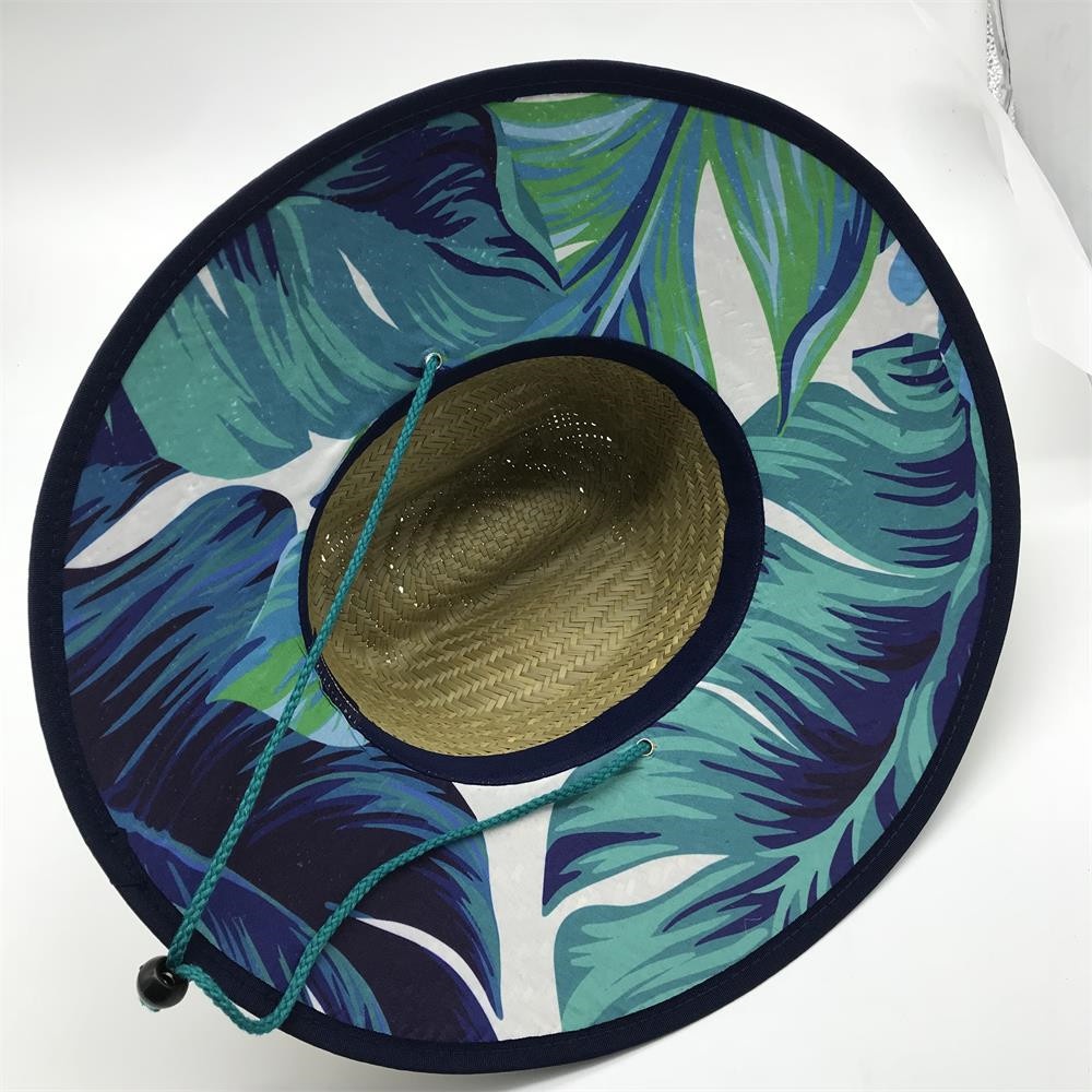 Оптовая продажа, шляпа из соломы с логотипом на заказ, мексиканская шляпа sombrero, Пляжная Шляпа lifeguard, 21 год