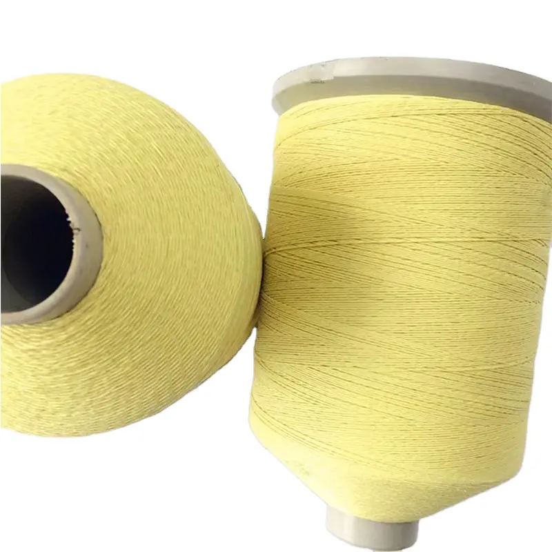 Para aramid stainless steel wire Sewing Thread Aramid Yarn Steel core with para-aramid thread