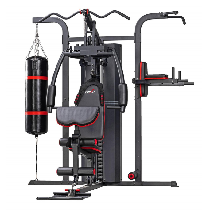 TOPFIT high quality fitness station three station home gym with Manufacturer price