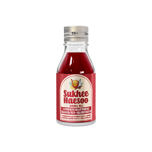 [SUKHEE HAESOO] Vin Chaud Soju Cocktail Drinks Fruit Beverage Hangover Cure Fruity Sweet Liquor Hangover Relief And Fun Kfood