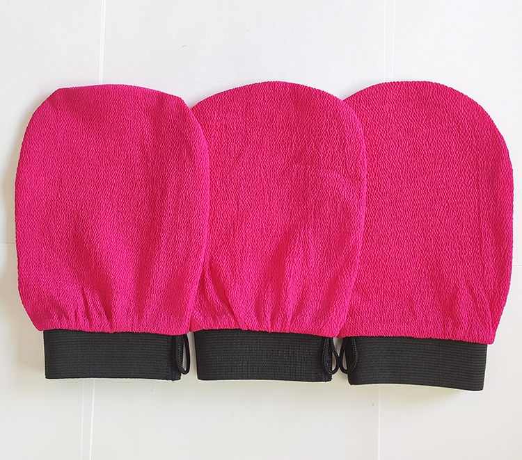 LUMA Body Cleaner 100% Viscose Fabric Exfoliating Glove Turkish Silk Bath Scrubber Mitten