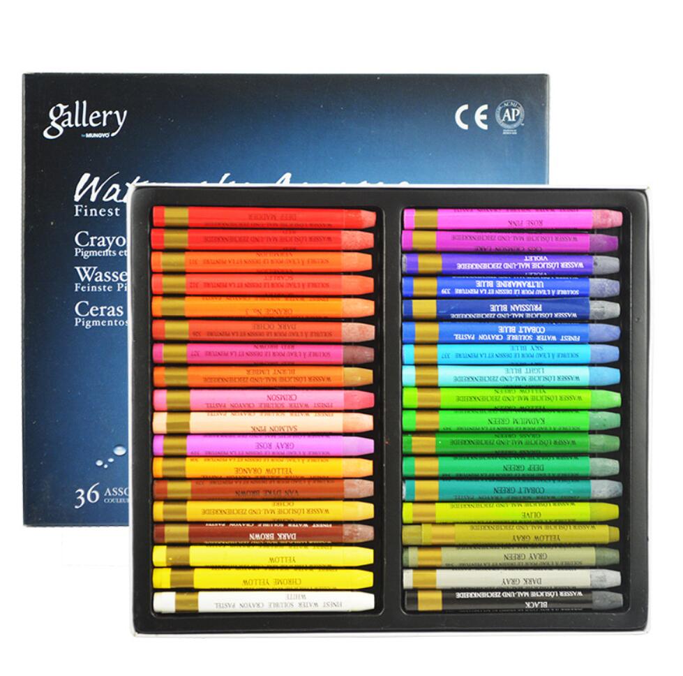 Oem Customize 12 24 36 Children Oil Pastel Drawing Art Crayon Colour 64 Set