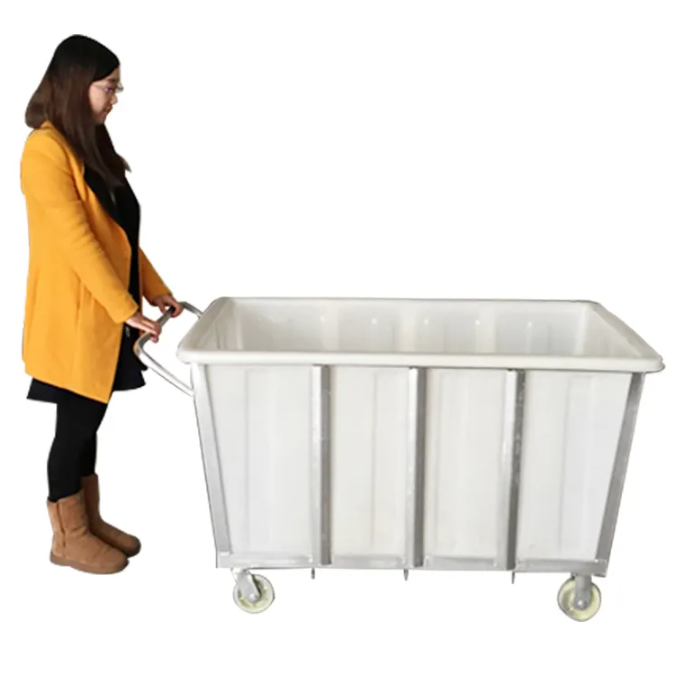 1000l laundry trolley hospital carts for veterinary use