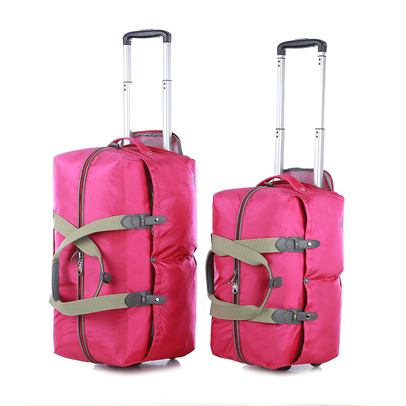 Последние carry-on duffle тележка сумка складные дорожные сумки багажные колёса для мужчин и женщин