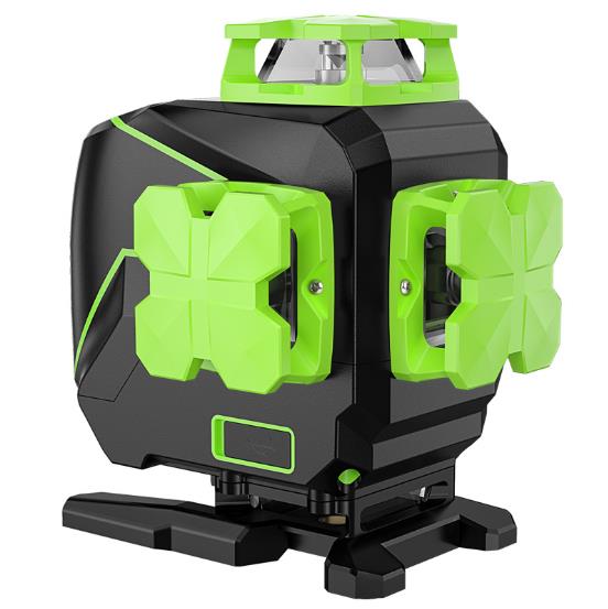 Huepar Сделано в Китае, 3D OSRAM & 360 самовыравнивающийся S04CG-L, высокая точность и высокая видимость, 16 линия ротационный лазерный уровень с лазером