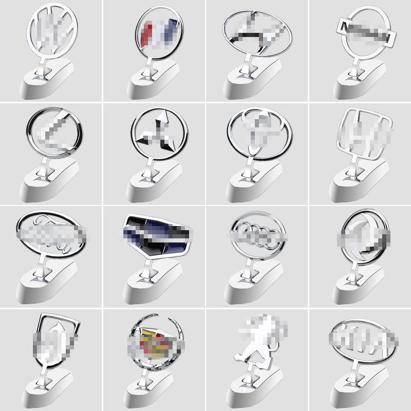 Free Samples 3d Metal Logo Abs Car Emblem Metal Car Machine Nameplate Stickers Badges And Car Stickers Letters Name Plate