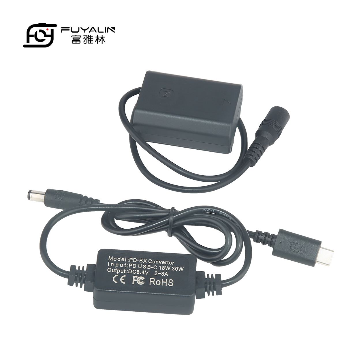 NP-FZ100 аккумуляторной батареей PD/TYPE-C адаптер питания для объективов цифрофой камеры Sony Alpha 7 9 II A6600 A7 III A7R III Характеристическая вязкость полимера ILCE-7M3K 7RM4 7RM3 9M2 A9 II C