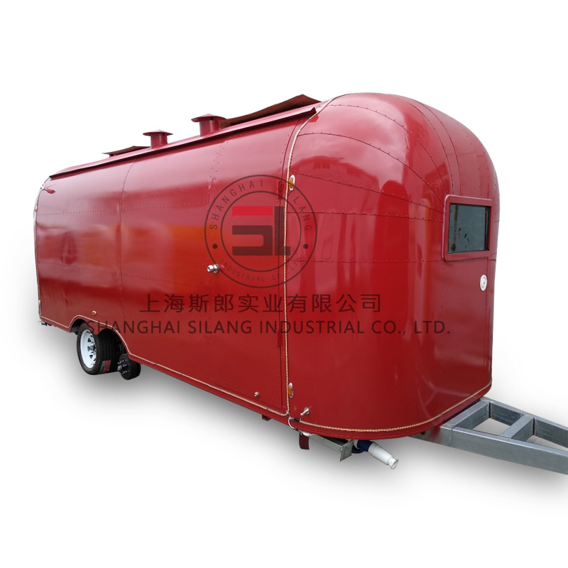 Прицеп для пищевых продуктов airstream из нержавеющей стали