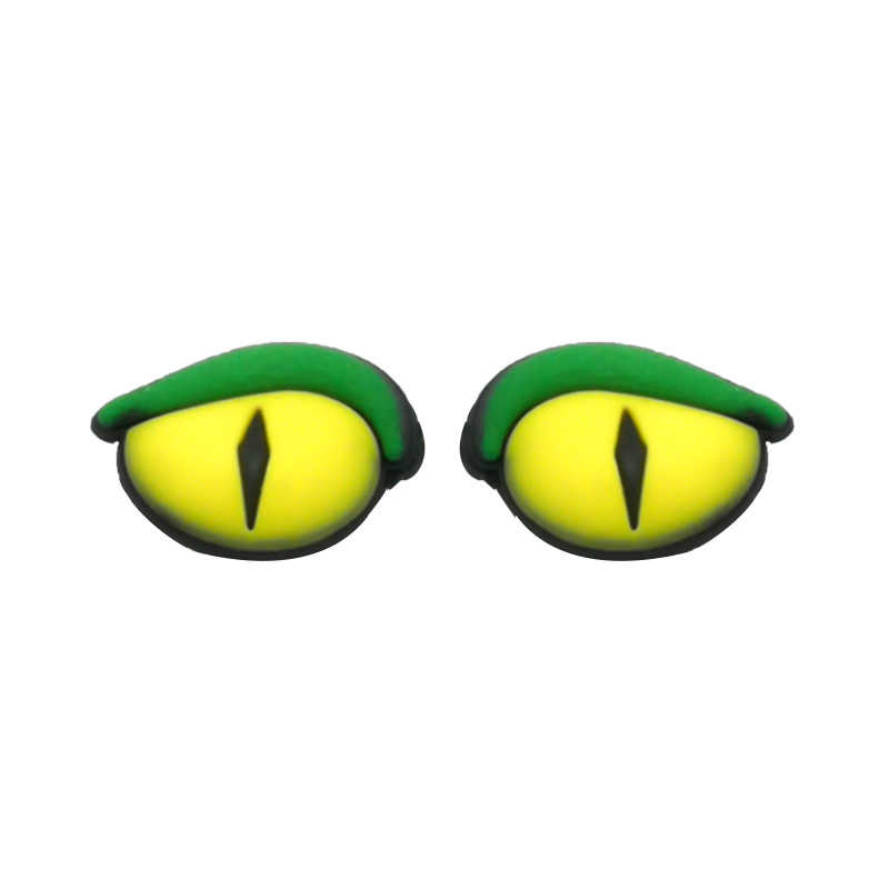 150 комплектов + пользовательские 3D Подвески для обуви Dragon eye, 2 части, аксессуары, обувь из ПВХ, кружевные очаровательные украшения bebes, подходят для обуви croc