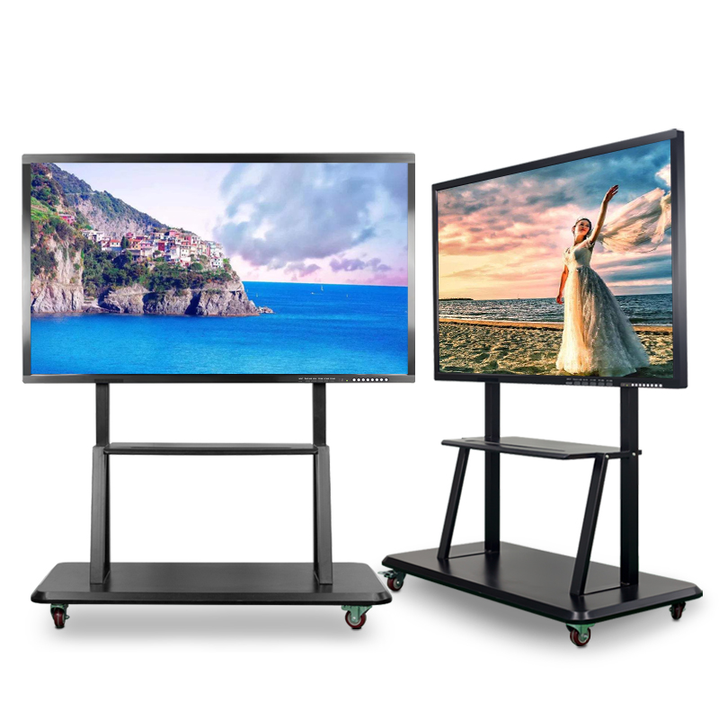 75 86 дюймов, со сверхвысоким разрешением Ultra HD, 4K LED интерактивный сенсорный экран ЖК-дисплея Smart Board для работы с персональными компьютерами, все в одном