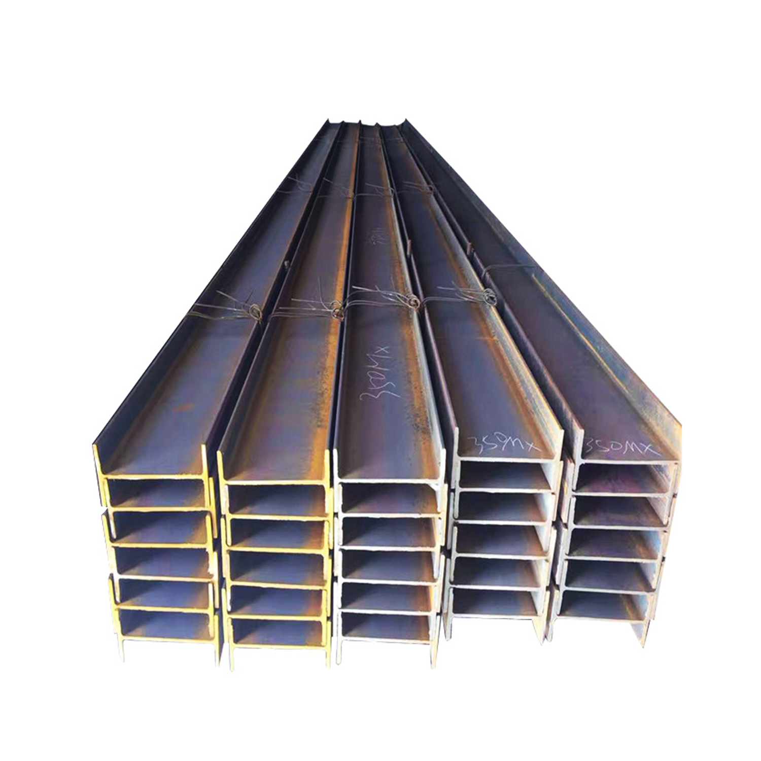 ASTM A529M Gr.50 DIN EN10025 S355J2 HE100 HE120 HE140 углеродистая сталь h-образный луч