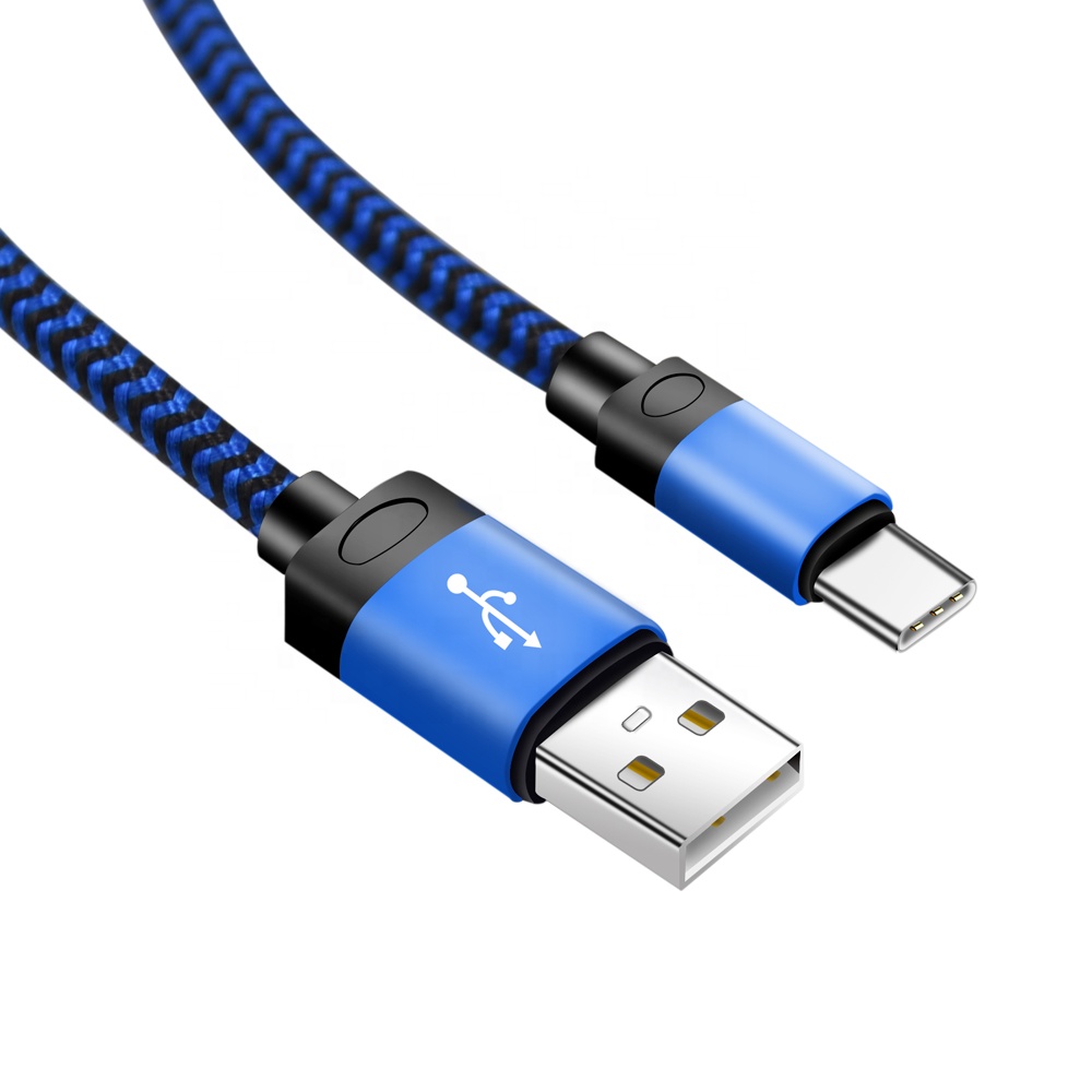 Готово к отправке Премиум 3ft 1 м быстрой зарядки 2.8A USB кабель с нейлоновой оплеткой USB зарядный кабель USB Type-C для быстрой зарядки для iphone Кабель зарядного устройства
