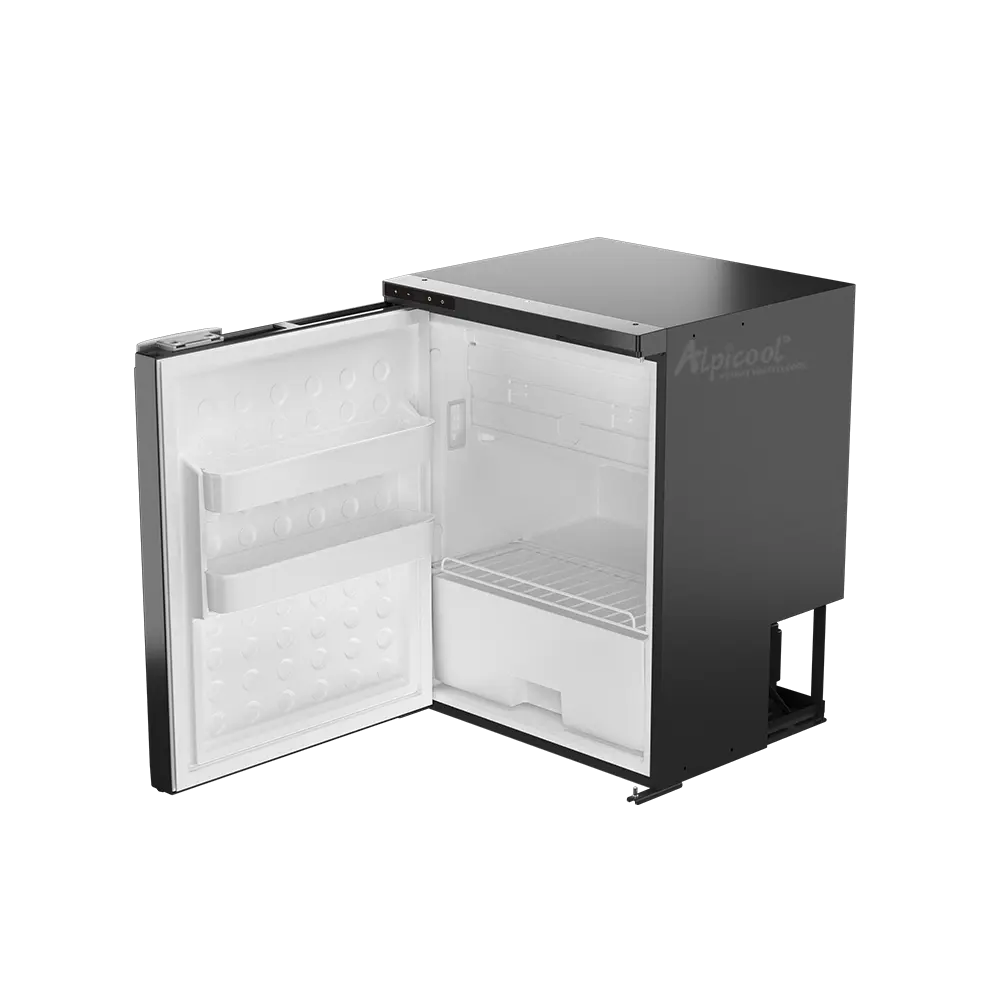 Mini11 Small 11L Beauty Glass Door Portable Handle Electronic Camping Fridge 12v Dc Compressor Convenient Makeup Refrigerator