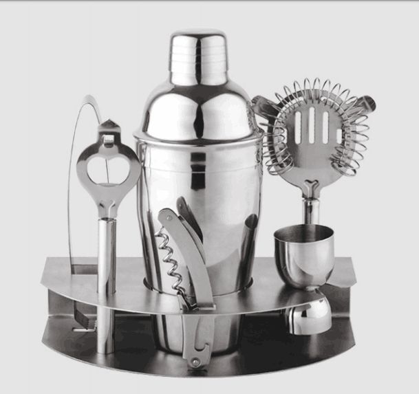 1000g Reusable Portable Custom Bartending Tools Multi Cocktail Shaker Bar Set Cocktail Shakers Set Stainless Steel