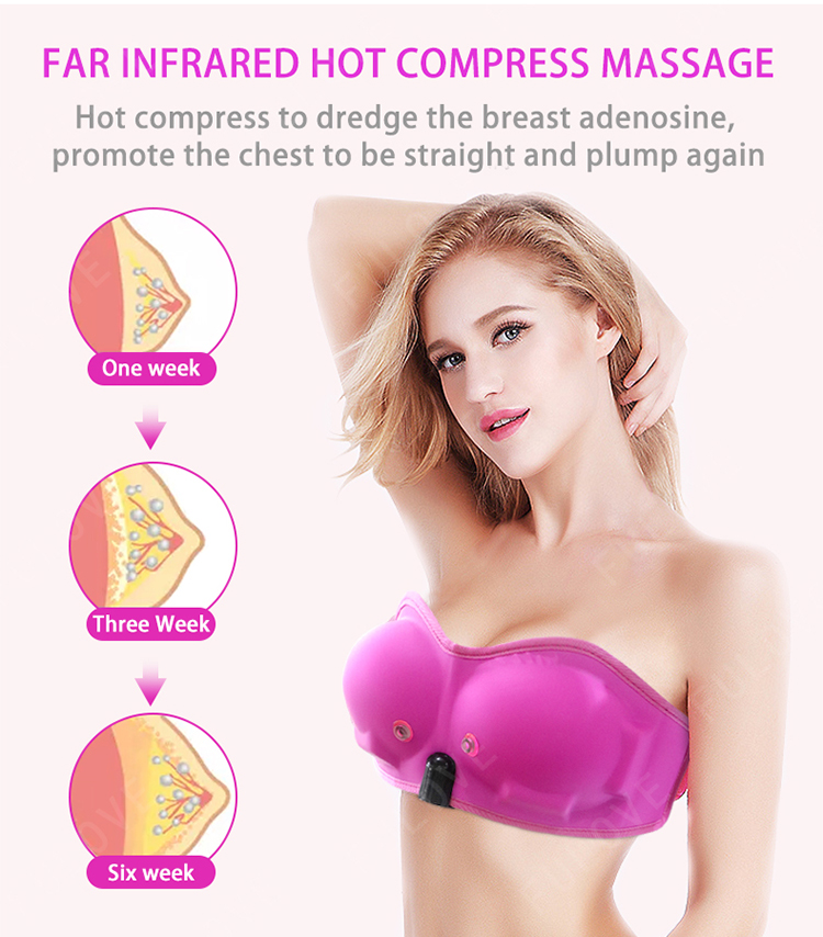 Wholesale luxury vibrator bra sexy girl breast massage bra with remote