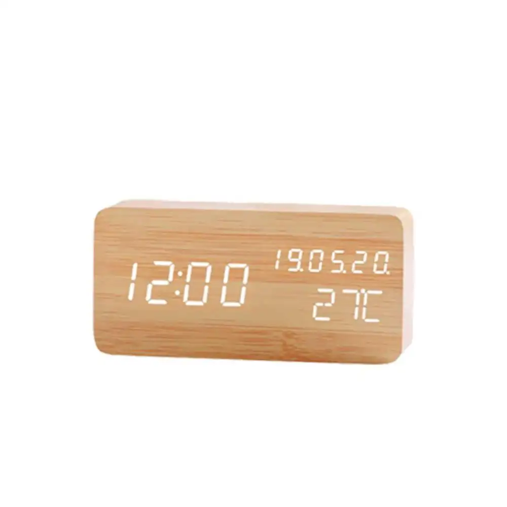 Ganxin Humidity display desk Multifunction Digital clock small simple alarm clock