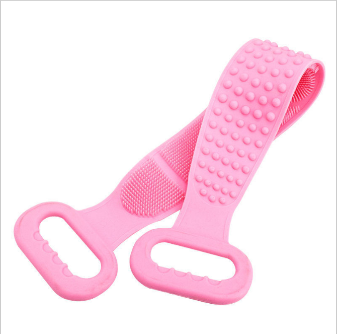 Ванна Loofah отлично с длинной ручкой луфа губка для мужчин и женщин душ Отшелушивающий обратно Loofah Scrubber