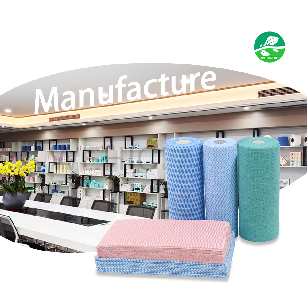 Hot Sale Products Household Dishcloth Nonwoven Kitchen Dish Towel Cleaning Dry Wipes