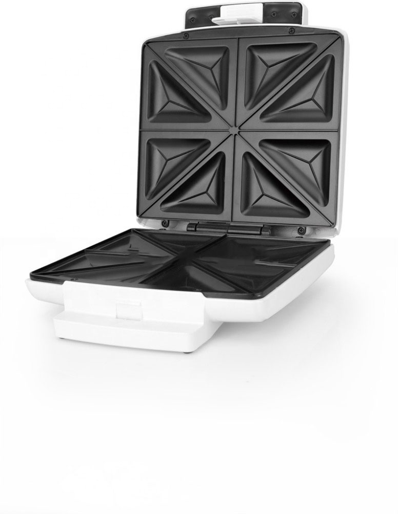 Temperature Control Overheat Electric Toaster Sandwich Maker 4 Slice