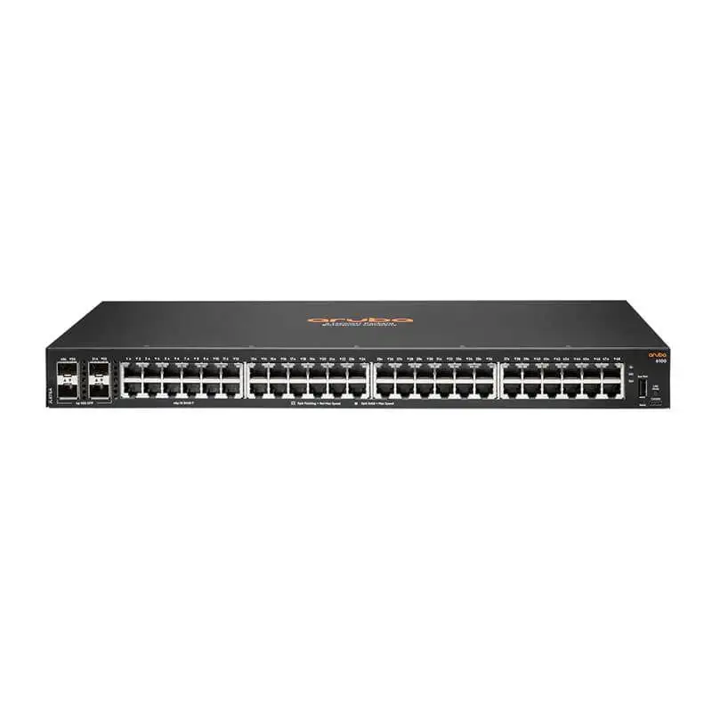 Новый оригинальный Aruba 6100 48 портов GE Layer 2 4 SFP + слот восходящего канала JL676A