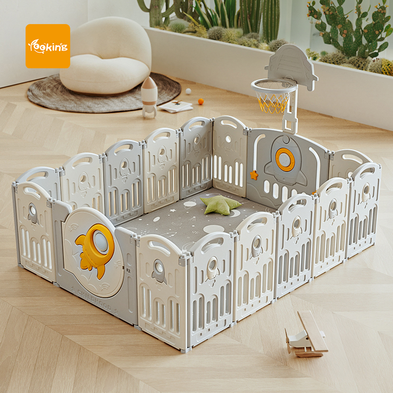 Bedroom Furniture Household Indoor Plastic Playpens For Baby Safety Indoor Playground Baby Plastic Fence Game