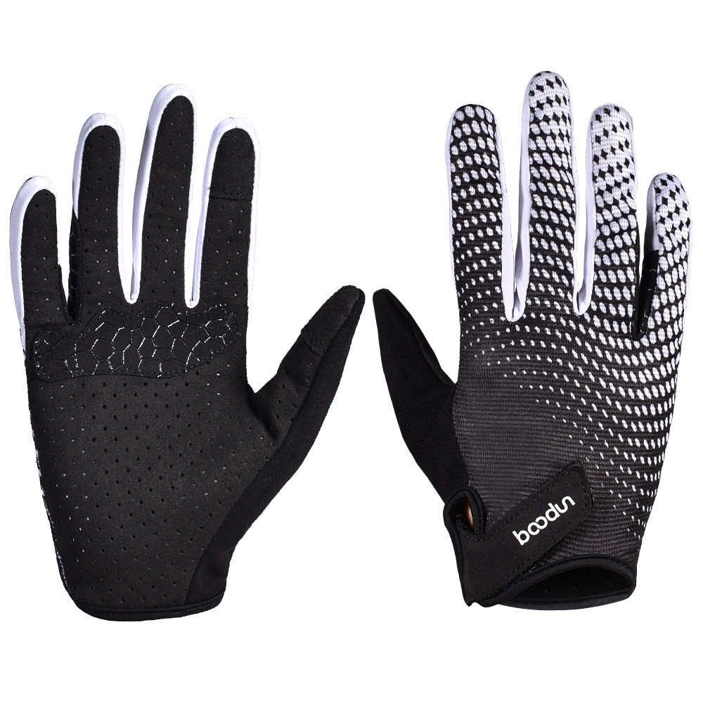 Outdoor sports long-fingered bicycle gloves motorcycle cross-country gloves men and women cycling road bike gloves Full Finger